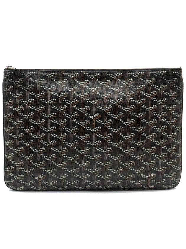 Women s Goyard APMSENAT2 MM Black Color SENAT Sena Clutch gt Pouch Gangbuk used luxury goods - GOYARD - BALAAN 4