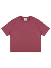 Crew Neck Short Sleeve T-Shirt Rosewood Red - ACNE STUDIOS - BALAAN 2