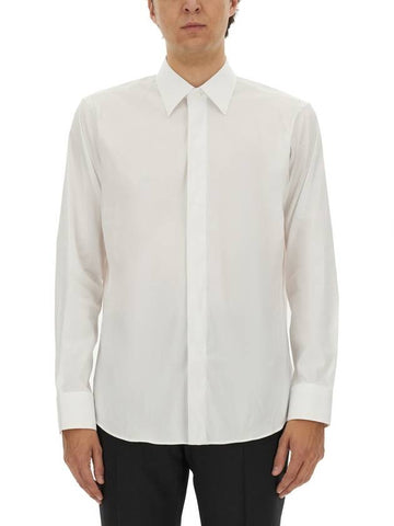 COTTON SHIRT - HUGO BOSS - BALAAN 1