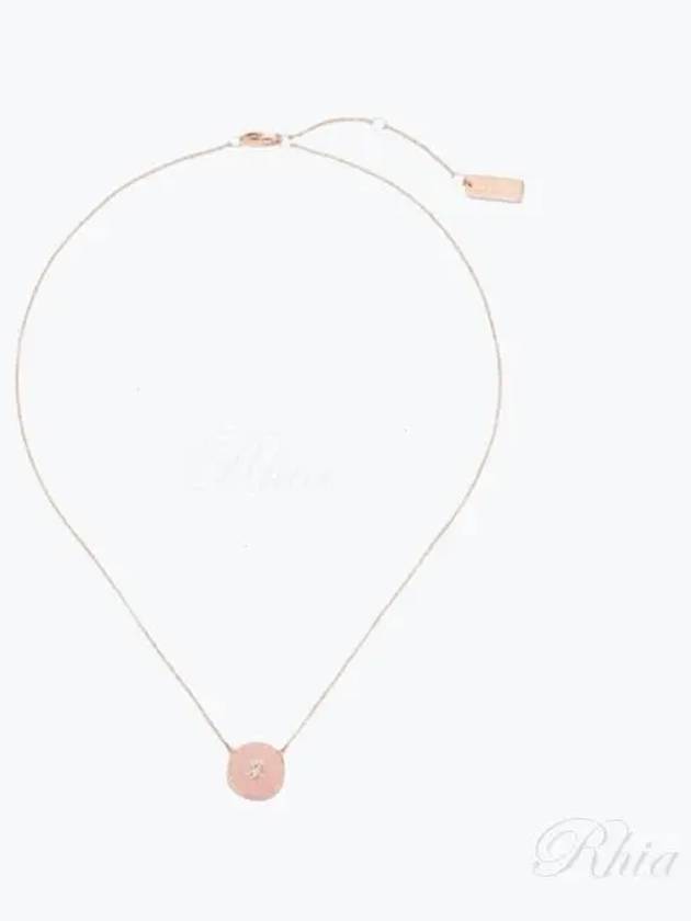 Reversible Medallion Pendant Necklace Pink - MARC JACOBS - BALAAN 2