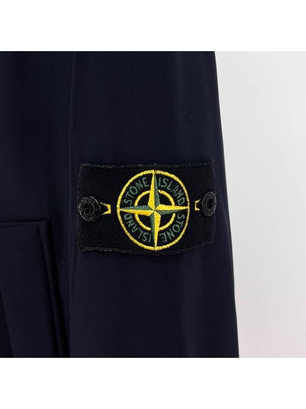 Softshell hooded jacket navy L size - STONE ISLAND - BALAAN 7