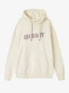 Miley Logo Cotton Hoodie Ivory - ISABEL MARANT - BALAAN 2