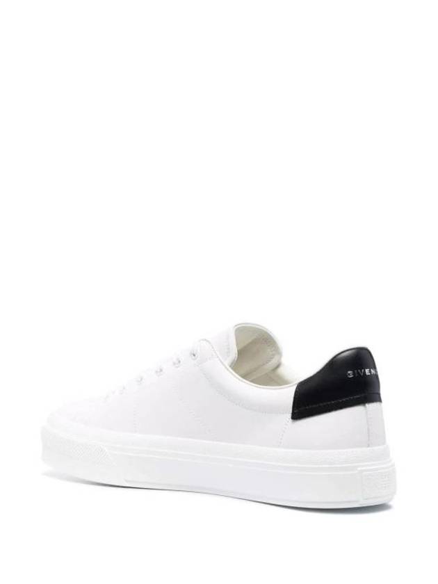 City Sport Leather Low Top Sneakers White - GIVENCHY - BALAAN 4