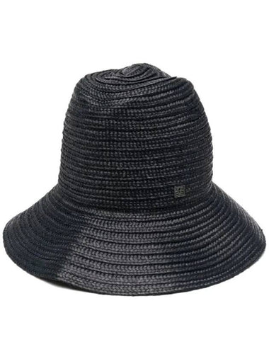 Panama Interwoven Summer Hat Black - TOTEME - BALAAN 1