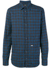 Wrinkle Check Shirt - DSQUARED2 - BALAAN 1