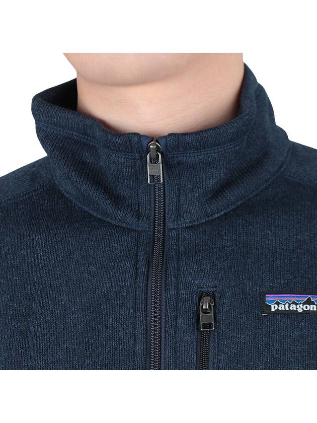 Men's Better Sweater Quater Zip Fleece Jacket Navy - PATAGONIA - BALAAN 7