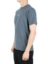 Stamp Two Print Short Sleeve T-Shirt Grey - STONE ISLAND - BALAAN 3