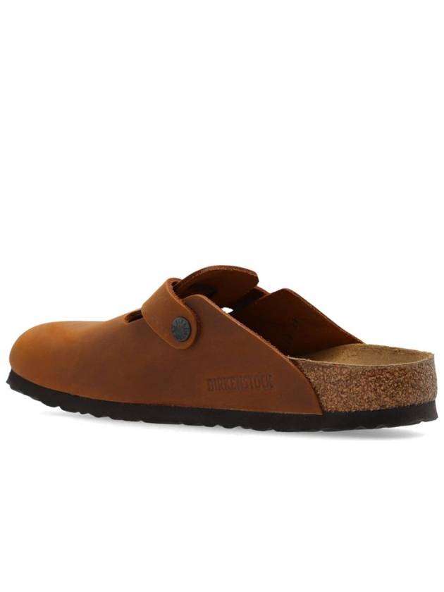 Birkenstock Sandals Leather Brown - BIRKENSTOCK - BALAAN 4