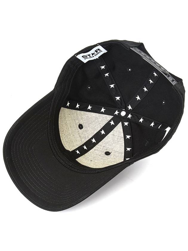 Star Papyrus Demos Ball Cap Black - GOLDEN GOOSE - BALAAN 6