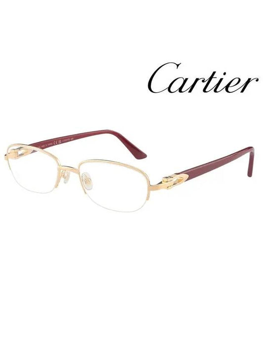 23FW Sunglasses CT0317O 003 GOLD - CARTIER - BALAAN 2