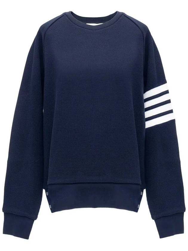 4 Bar Stripe Sweatshirt Navy - THOM BROWNE - BALAAN 3