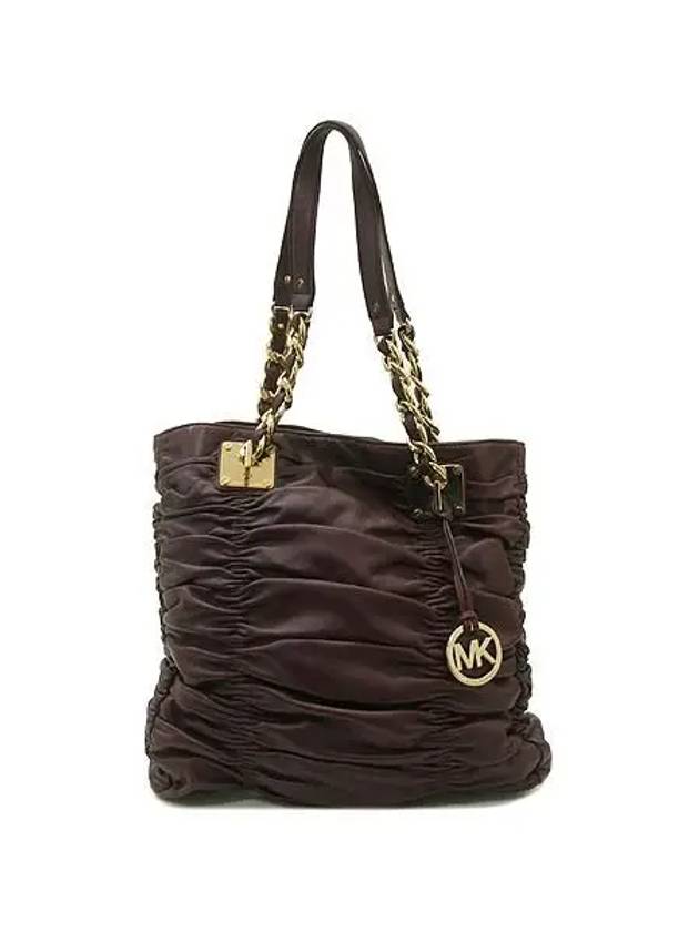 Dark purple leather shoulder bag - MICHAEL KORS - BALAAN 1