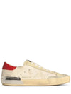 Superstar Leather Red Tab Low Top Sneakers White - GOLDEN GOOSE - BALAAN 2