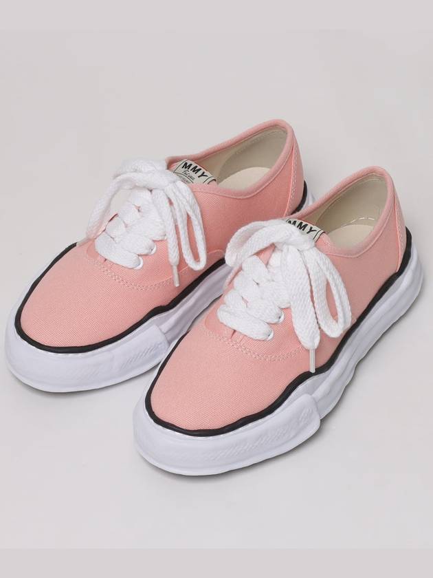 Baker OG Sole Canvas Low Top Sneakers Pink - MIHARA YASUHIRO - BALAAN 3