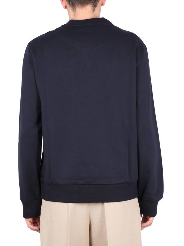 Logo Patch Sweatshirt Navy - ETRO - BALAAN 4