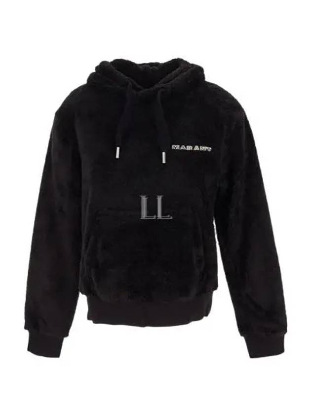 Maeva Logo Hoodie Black - ISABEL MARANT - BALAAN 2