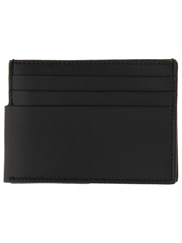 Logo Print Card Wallet Black - ALEXANDER MCQUEEN - BALAAN 4