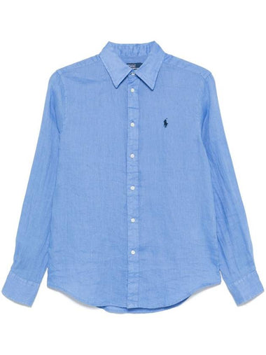 Polo Ralph Lauren Shirts Clear Blue - POLO RALPH LAUREN - BALAAN 1