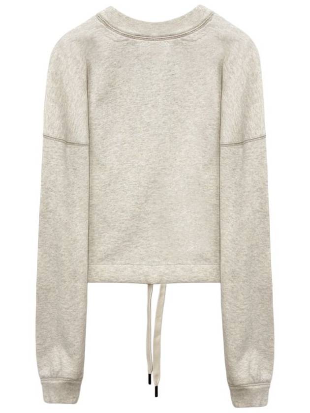 Margot Crop Women s Sweatshirt SW0005FA ECRU - ISABEL MARANT - BALAAN 2