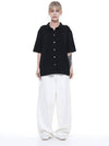 Men s BHKC BK Button Half Knit Cardigan Black - CHANCE'S NOI - BALAAN 5