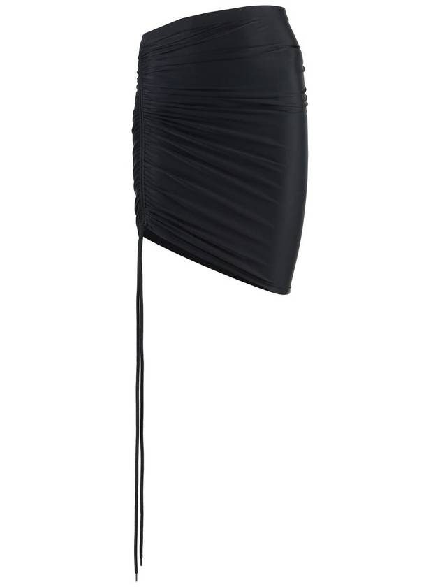 stretch nylon H-line skirt black - BALENCIAGA - BALAAN 2