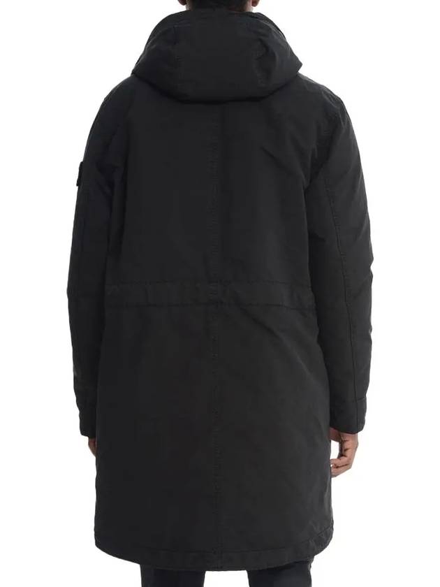 David TC Down Parka Black - STONE ISLAND - BALAAN 3