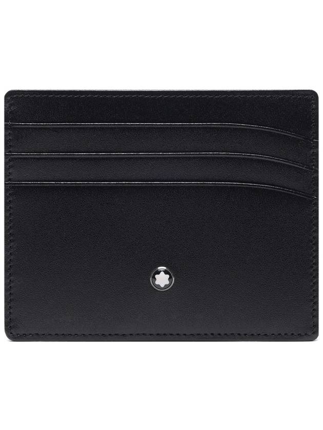 Meisterstuck Leather Card Wallet Black - MONTBLANC - BALAAN 2