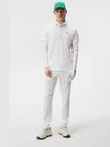 Men's Liam Regular Fit Long Sleeve PK Shirt White - J.LINDEBERG - BALAAN 4