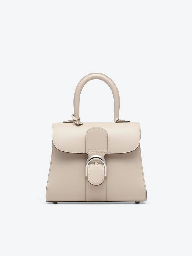 Brillant PM Box Calf Tote Bag Sesame - DELVAUX - BALAAN 1