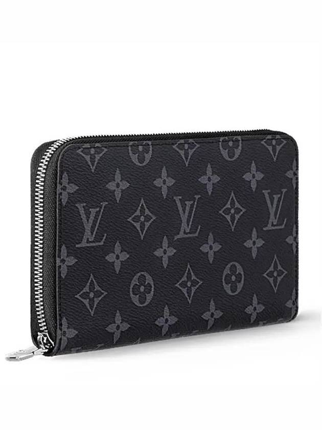 Zippy Organizer Monogram Eclipse Long Wallet Black - LOUIS VUITTON - BALAAN 3