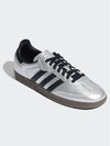 Adidas Samba OG Silver Metallic Core Black Gum JI4218 - ADIDAS ORIGINALS - BALAAN 4