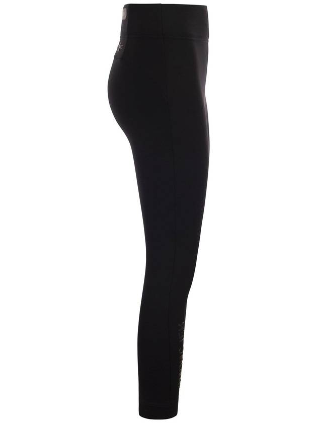 Women's Grenoble Jersey Leggings Black - MONCLER - BALAAN 4