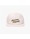 Handwriting Logo Snapback Pink - MAISON KITSUNE - BALAAN 3