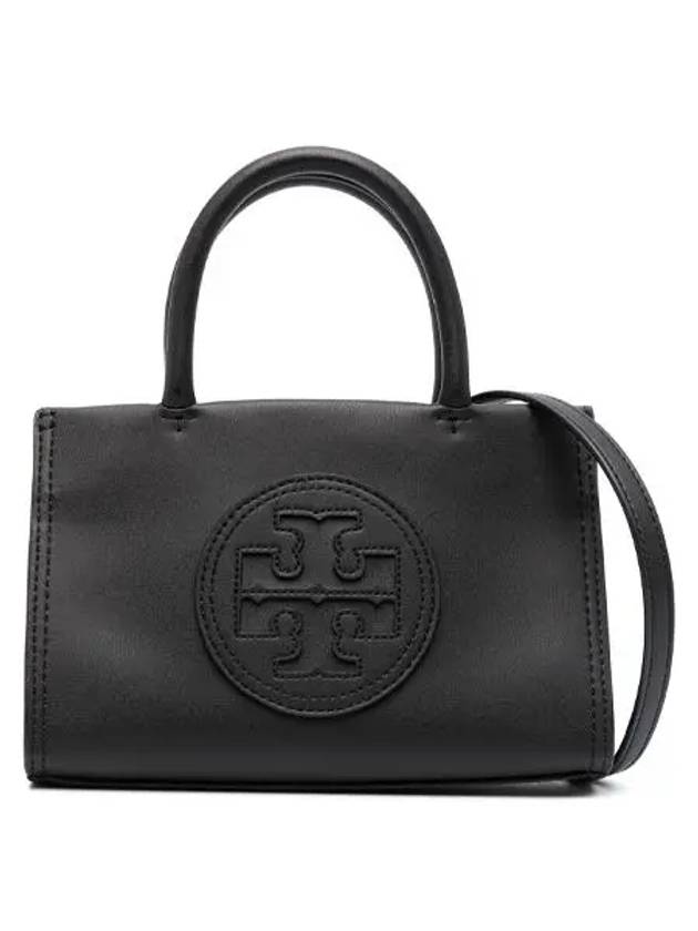 Ella Bio Mini Tote Bag Black - TORY BURCH - BALAAN 3