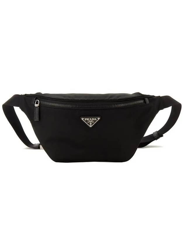 Saffiano hip bag belt black 2VL033 2DMH F0002 - PRADA - BALAAN 1