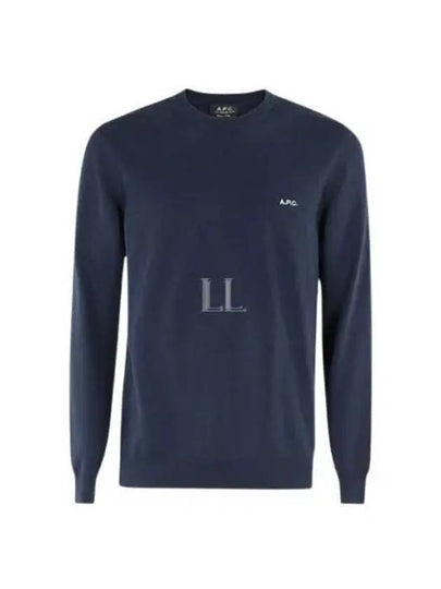 Mayeul Crewneck Sweatshirt Navy - A.P.C. - BALAAN 2