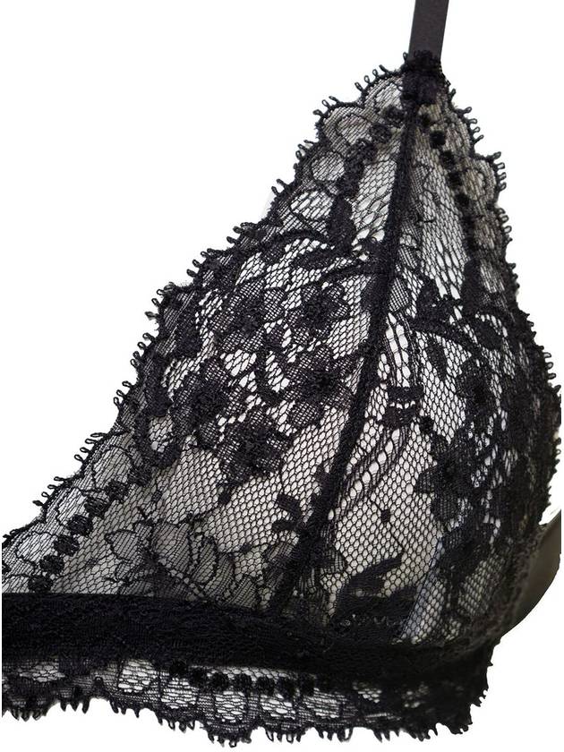 Women's Lace Bra Black - DOLCE&GABBANA - BALAAN 4