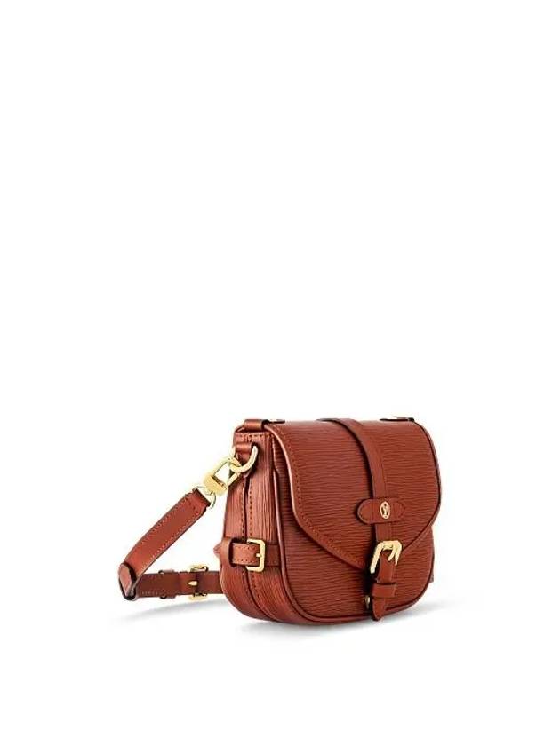 Saumur BB Epi Shoulder Bag Brown - LOUIS VUITTON - BALAAN 3