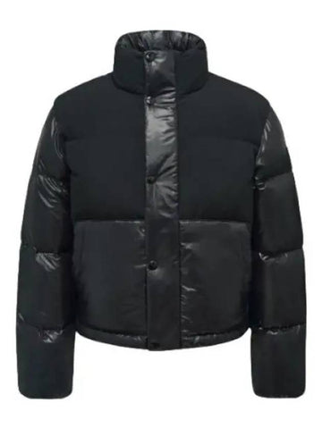 Dittino black men s outerwear padding - DUVETICA - BALAAN 1