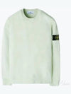 Wappen Patch Garment Dyed Sweatshirt Pistachio - STONE ISLAND - BALAAN 2