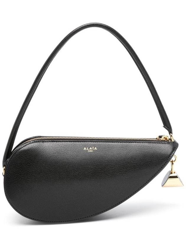 Le Demi-Coeur Goatskin Shoulder Bag Black - ALAIA - BALAAN 2