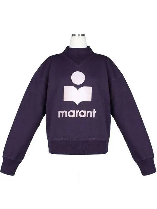 SW0003FA A3M56E 86DU Mobi Overfit Sweatshirt - ISABEL MARANT - BALAAN 1