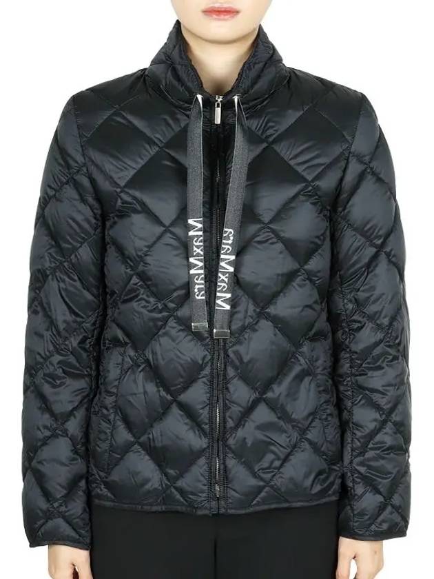 Trea Nylon Padded Jacket Black - MAX MARA - BALAAN 3