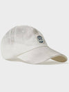 Dirty Washing Wappen Ball Cap Ivory - FFEFF STUDIO - BALAAN 6