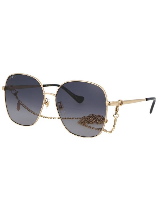 Eyewear Square Sunglasses Dark Blue - GUCCI - BALAAN 3