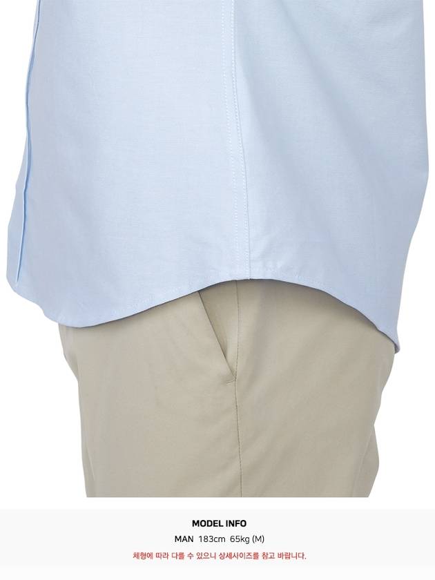 De Coeur Long Sleeve Shirt Light Blue - AMI - BALAAN 8