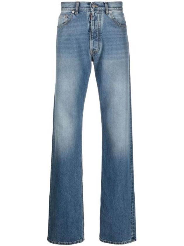 Back Stitch 5 Pocket Straight Jeans Medium Wash - MAISON MARGIELA - BALAAN 2