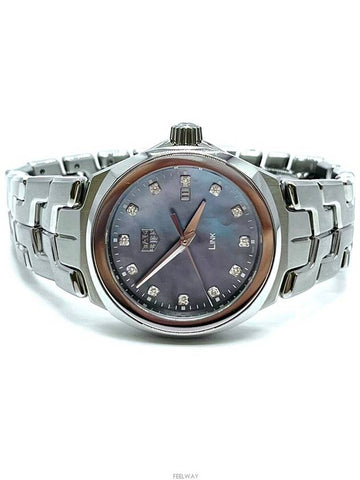 Daol Sangin Branch Link Date 32MM Mother of Pearl 12P WBC1313 Condition A - TAG HEUER - BALAAN 1