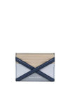 Crossover Strap Leather Card Wallet - ALEXANDER MCQUEEN - BALAAN 1