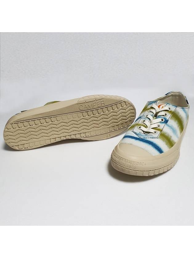 EFI collaboration multicolor natural cotton material EU41 size 258~263 men's sneakers shoes - CAMPER - BALAAN 6